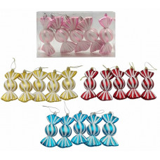 CANDY SET 5 CARAMELLE SFERA CM.10 COL.ASS (18pz)